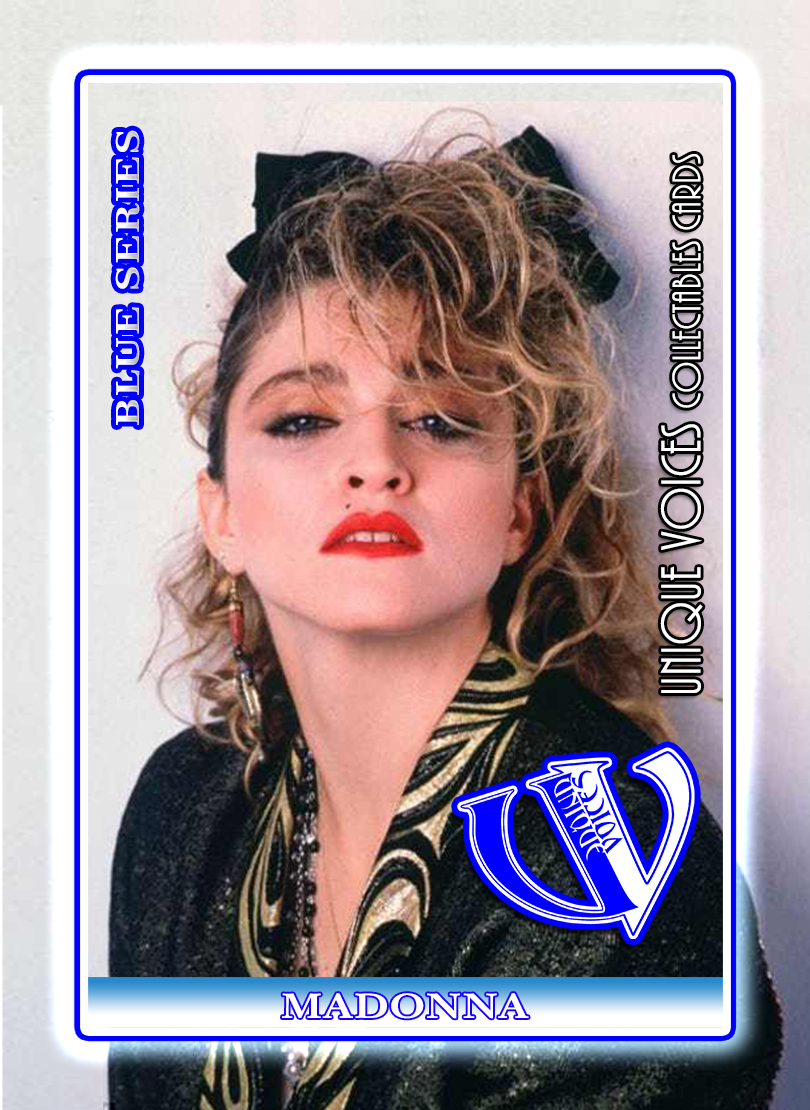 Madonna Blue Card